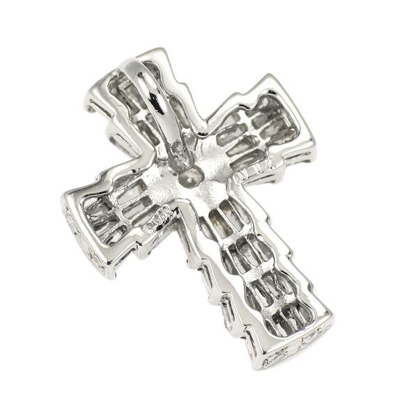 Pt900 ダイヤモンド ペンダントトップ 1.00ct クロス - メルカリ