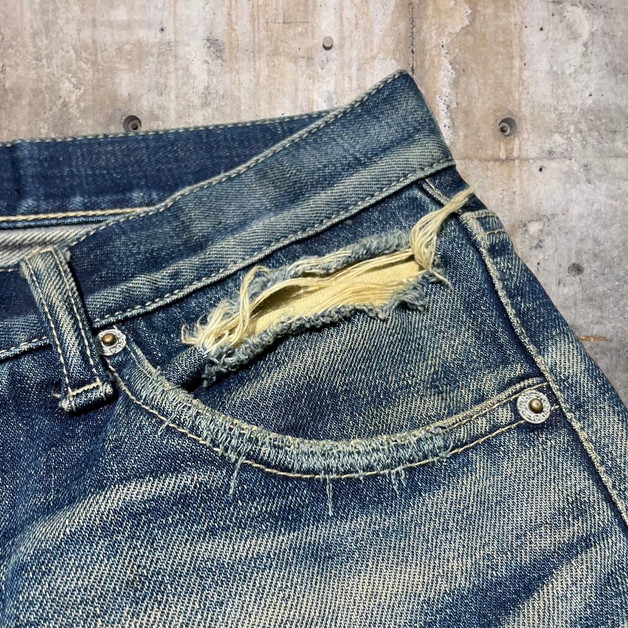 NEIGHBORHOOD / Scab Savage LEVEL-4/サベージスキャブダメージ加工/M//IDG/DCNH-PT-11 NEIGHBORHOOD(ネイバーフッド) Scab Savage LEVEL-4/サベージスキャブ