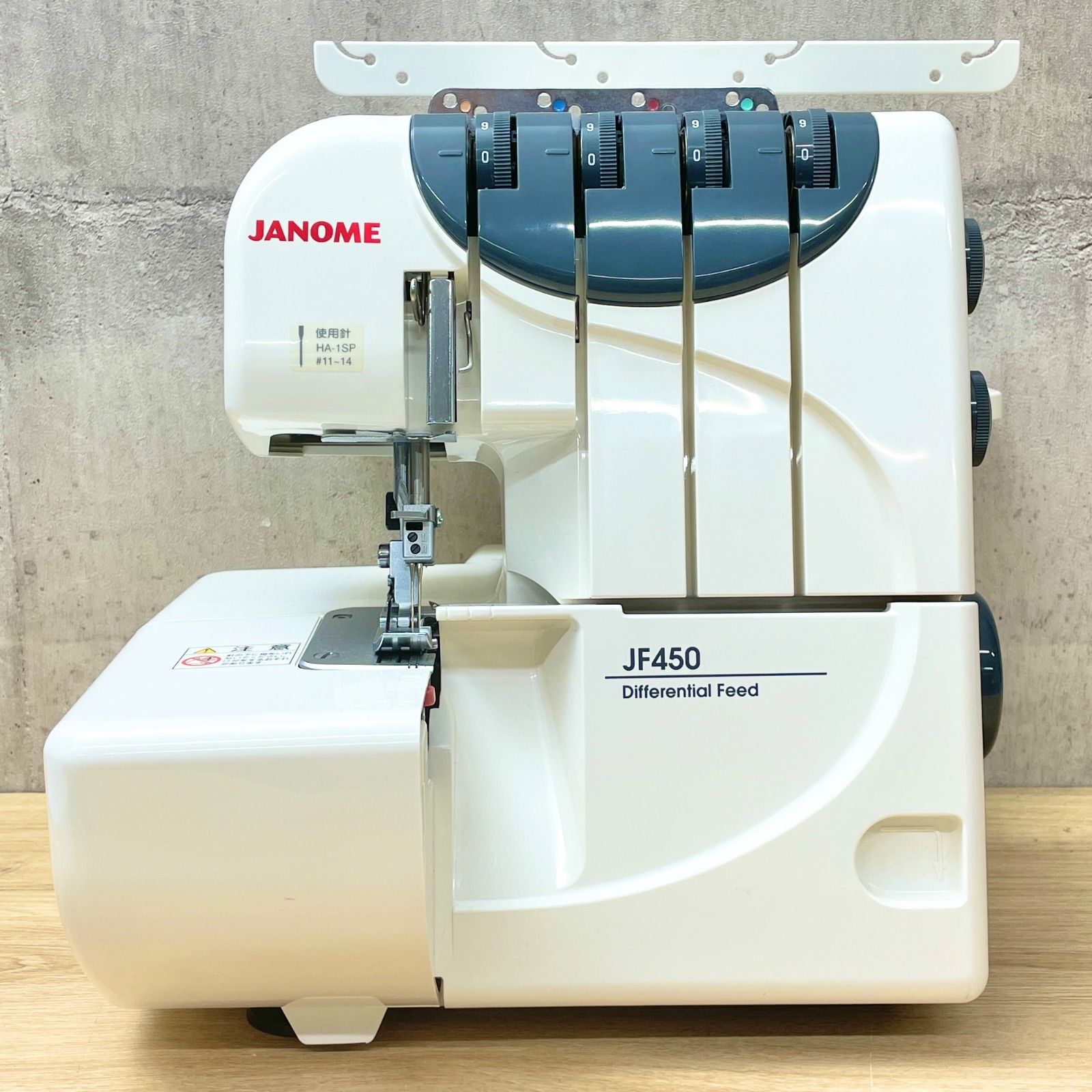 C-04049 JANOME ジャノメ4本糸 ロックミシン JF450 - メルカリ