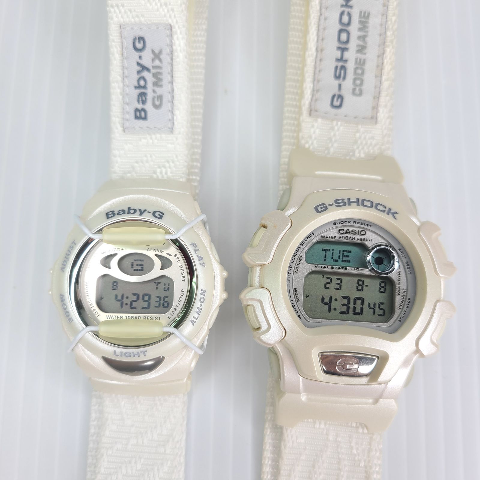 G-SHOCK Baby-G ドラゴンと魔女 1998年 ホワイト 売店 - 時計