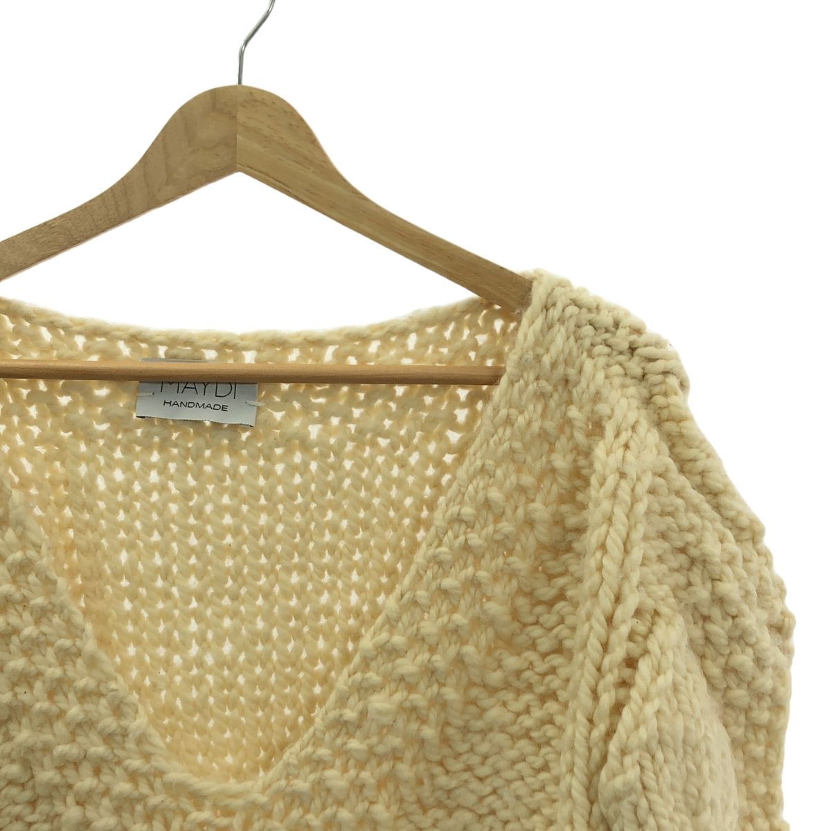 maydi マイディ ニットベスト アイボリー - ニット/セーター新品 通販