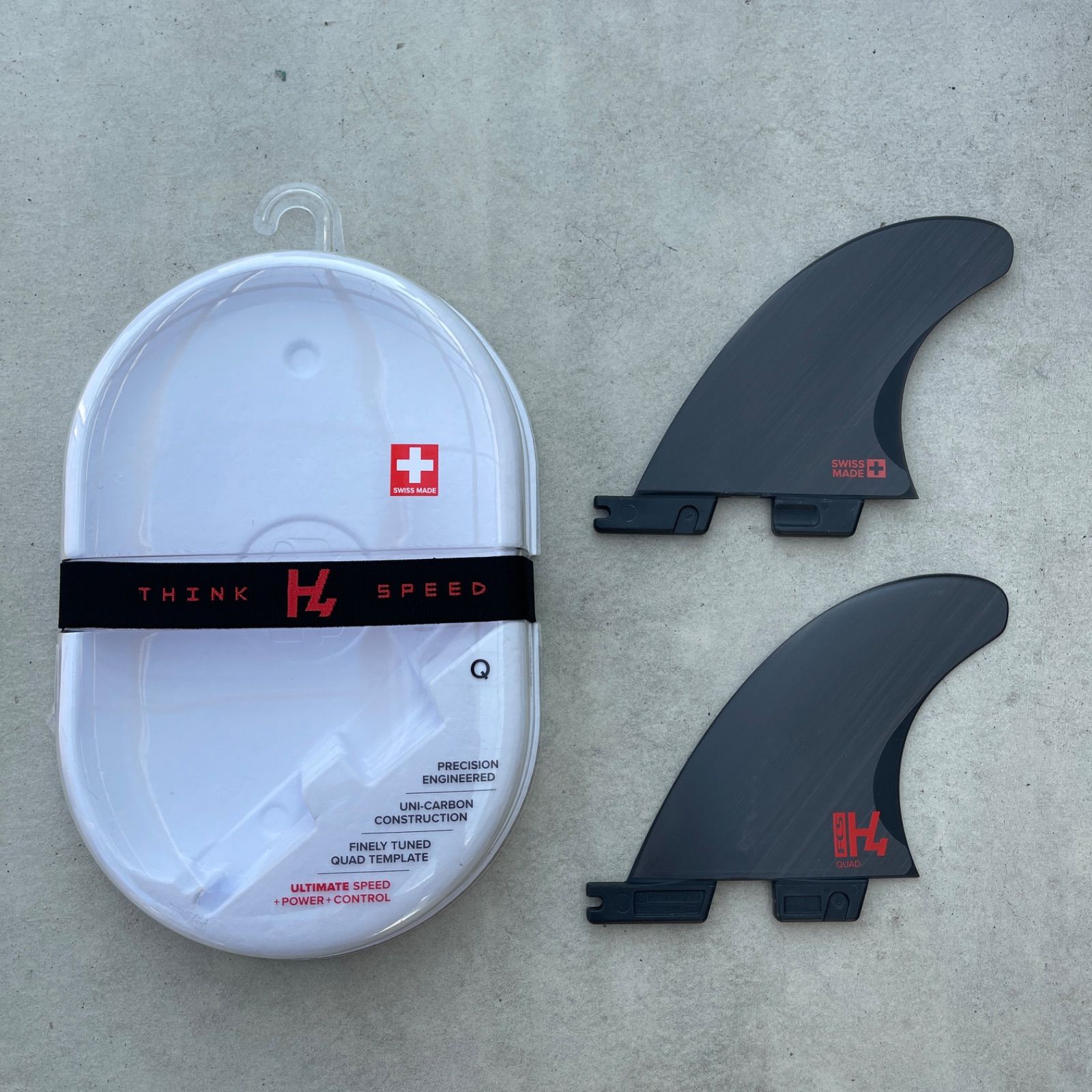 FCS II REACTOR QUAD REAR FIN SET - FCS JAPAN