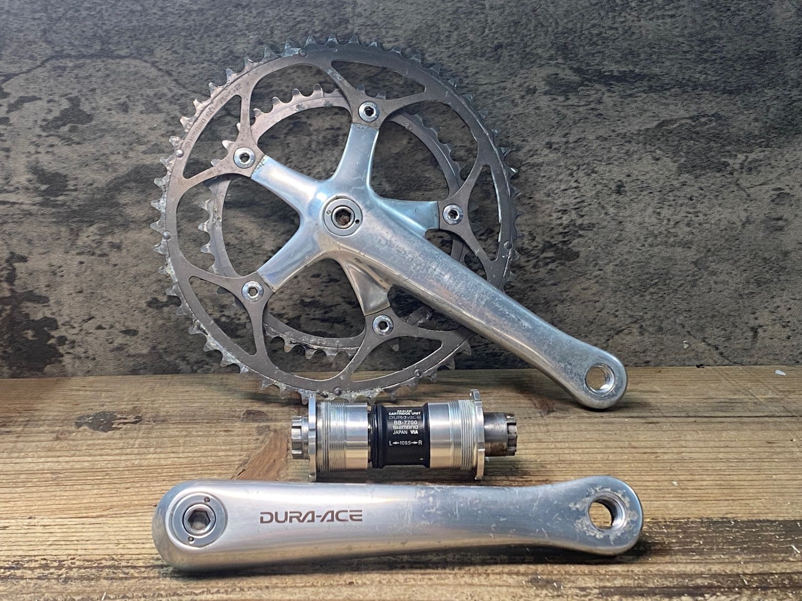 SHIMANO FC-7700 52-39 170mm とBB-7700 セット SHIMANO FC-7700 52-39