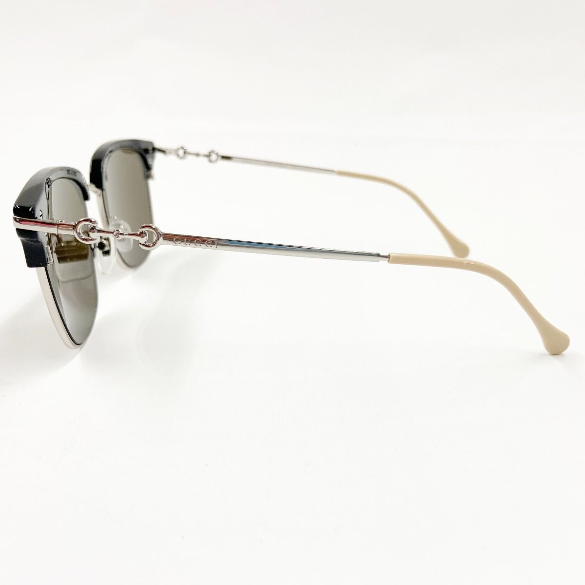 〇〇GUCCI グッチ ホースビット ウェリントン サングラス 56□18-145  
