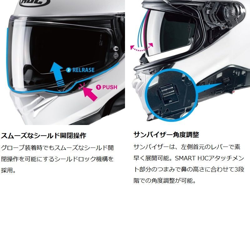 HJCヘルメット HJH247 i71 ソリッド SEMI FLAT BLACK XL(60-61cm
