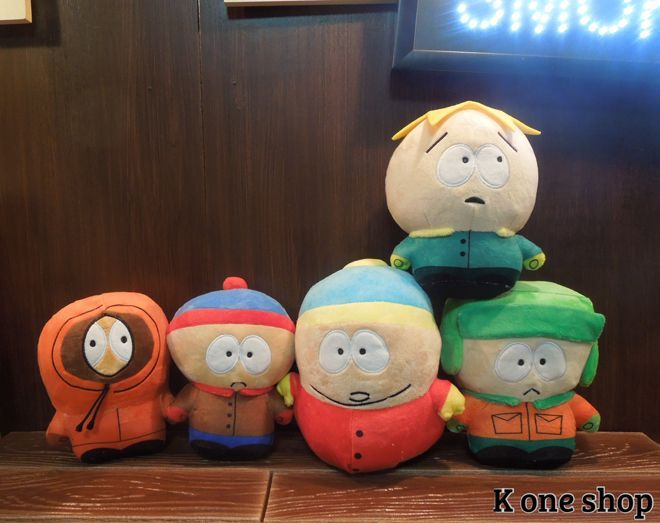 楽天 送料無料にならない サウスパーク ぬいぐるみ PARK SOUTH 5体セット】フィギュア ぬいぐるみ