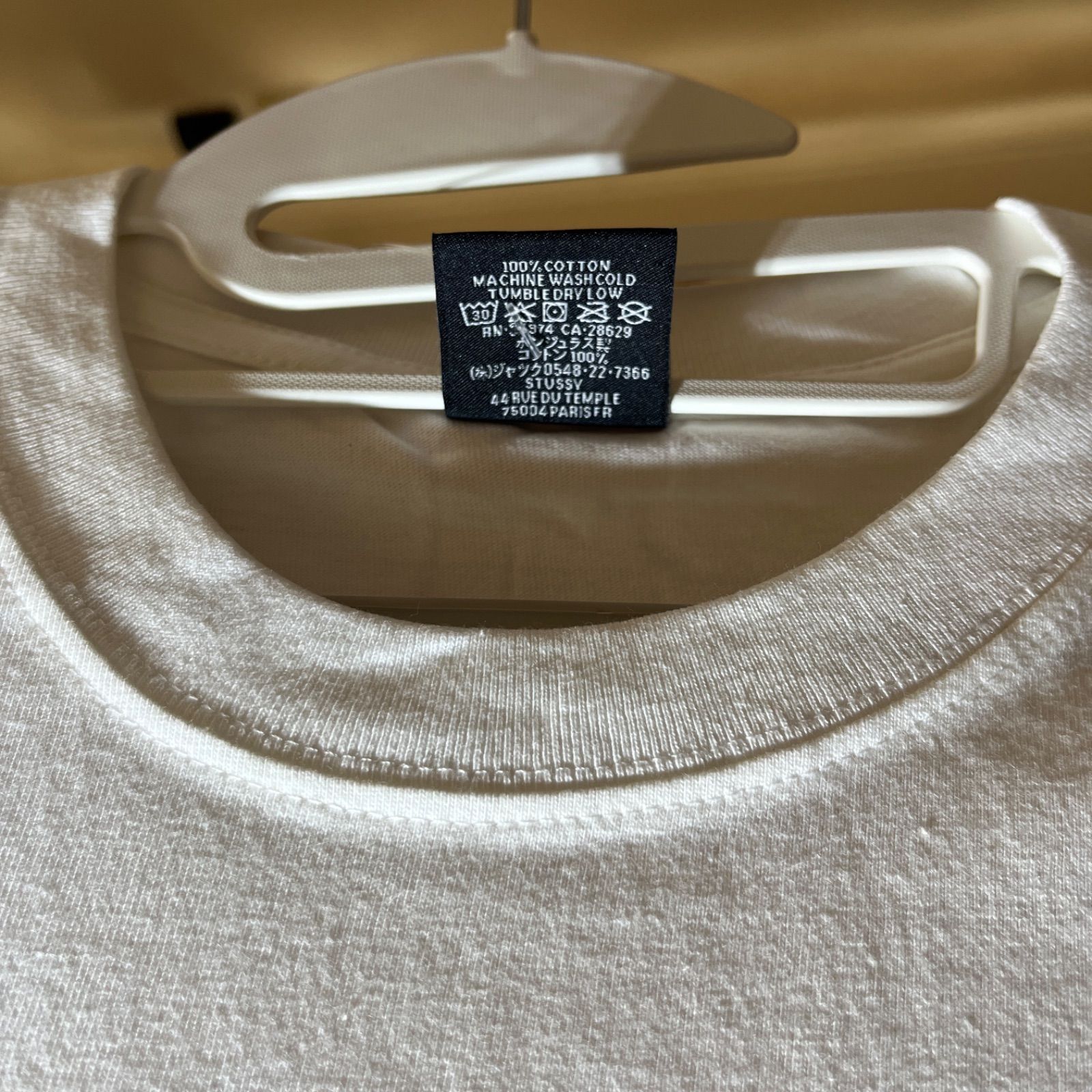 Stussy テディベア Tシャツ XL クリーム色 ⭐︎Kaoru様専用⭐︎Stussy テディベア Tシャツ - メルカリ