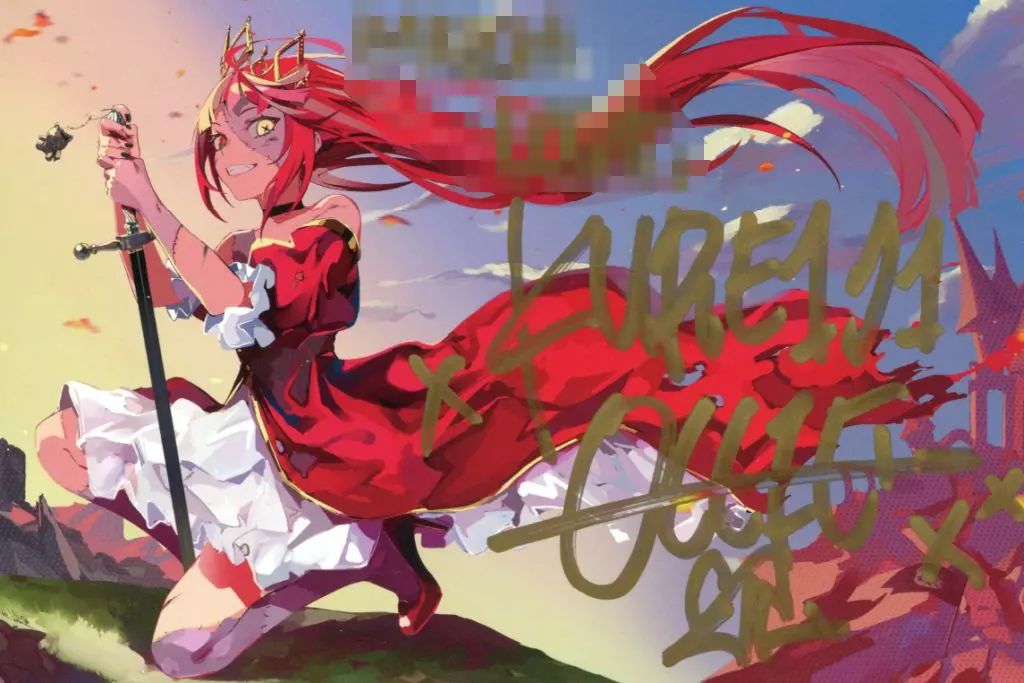 ポストカード クレイジー オリー 直筆サイン＆メッセージ入りLAM描き下ろし ポストカード バーチャルYouTuber ホロライブ クレイジー オリー 誕生日記念2025 グッズセット 特典