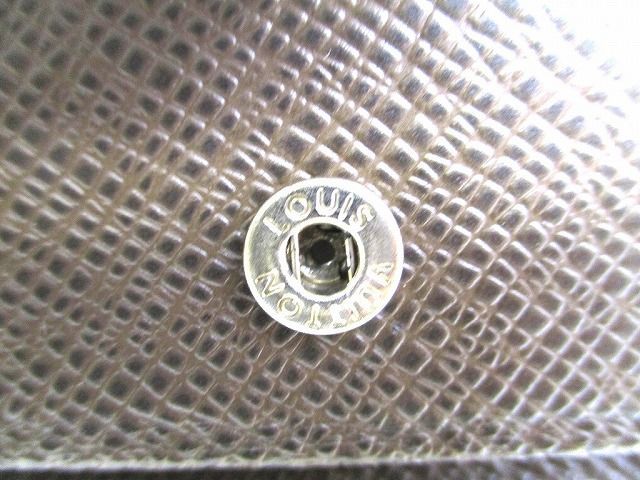 良品 ルイヴィトン タイガ ポルトモネ ボワット コインケース ダーク