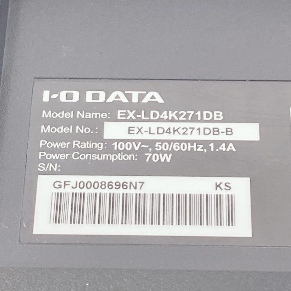 アイ オー データ 4K モニター 27インチ 60Hz PS5 PS4 Pro HDR ADSパネル HDMI×3 DP×1 3年保証 日本メーカー EX-LD4K271DB CHRISTIANNAURATH_COM_BR