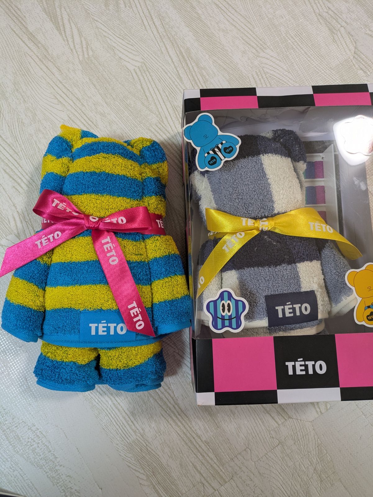 韓国発タオルブランド「TETO」タオル3点SET 韓国発タオルブランド「TETO」タオル3点SET