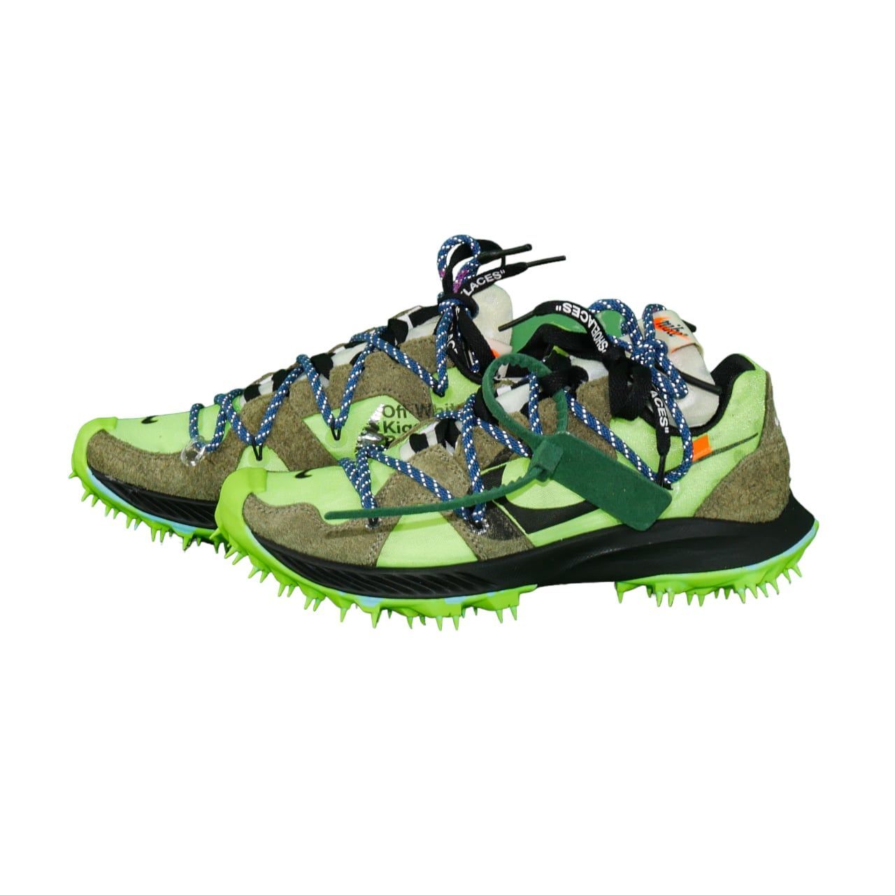 NIKE ナイキ x Off-White オフホワイト WMNS Air Zoom Terra Kiger 5 Green US7.5