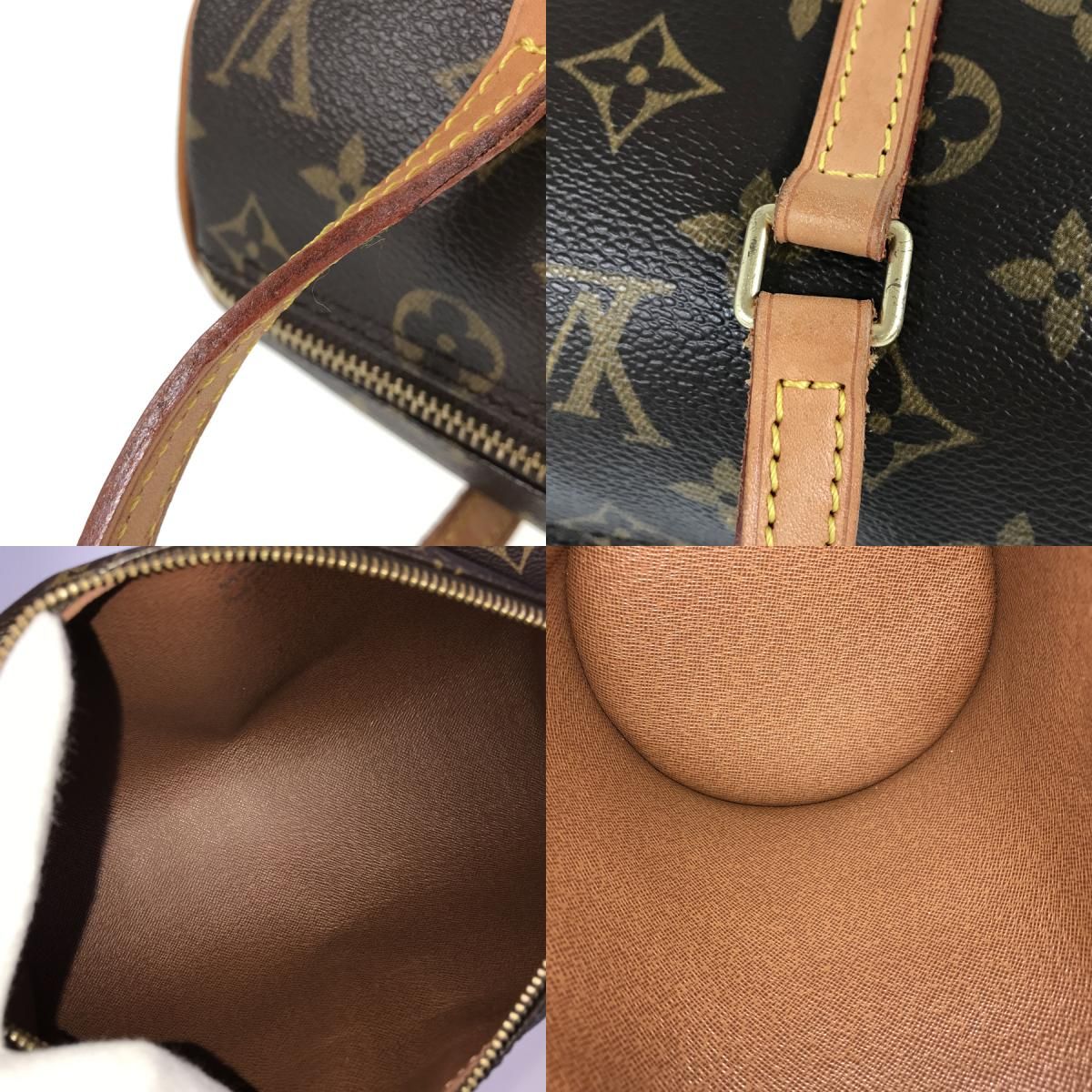 ルイ・ヴィトン LOUIS VUITTON モノグラム パピヨン26 M51386 ブラウン