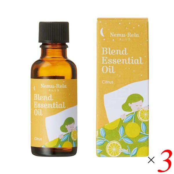 生活の木 ネムリラ ブレンド精油 シトラス 30 mL 3本セット