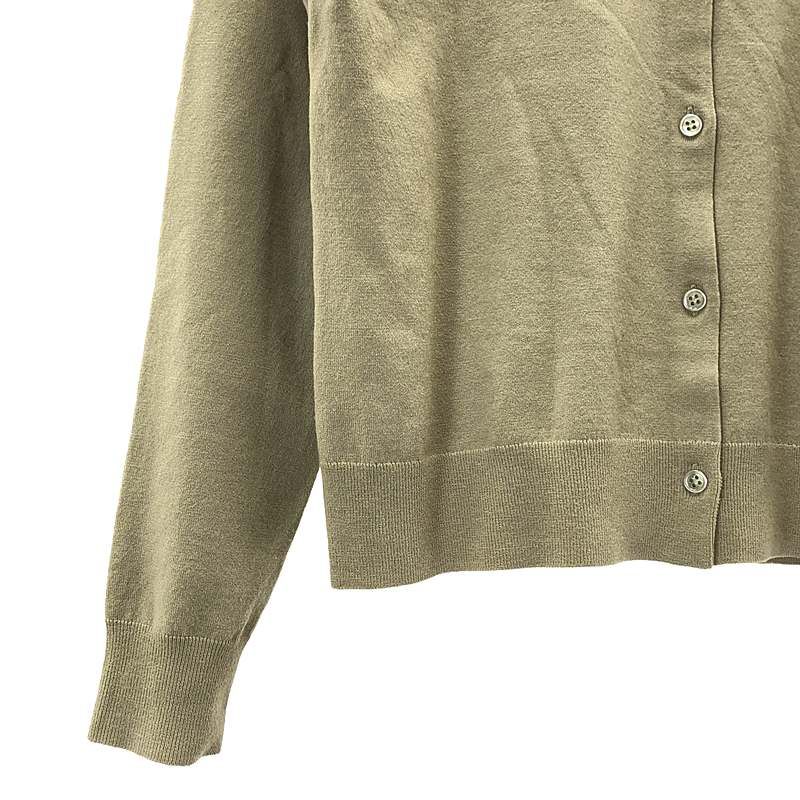 【美品】  MUSE de Deuxieme Classe / ミューズドゥーズィーエムクラス | 2023AW | アンサンブル / Stretch Wool クルーネック カーディガン プルオーバーニット | F | ベージュ | レディース 美品】 MUSE de Deuxieme Classe / ミューズドゥーズィーエムクラス