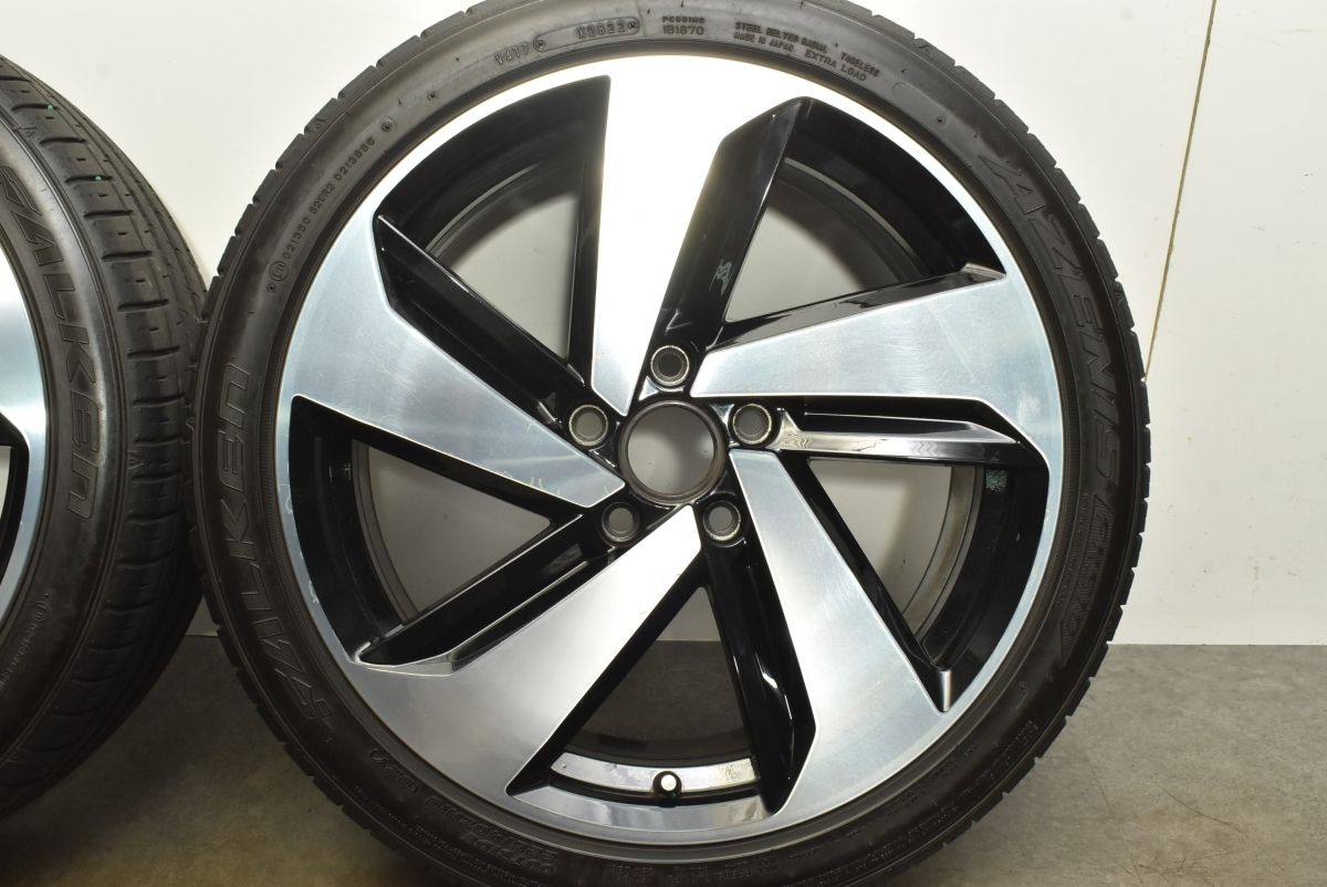 希少品】VW ゴルフ 7.5 GTI 純正 18in 7.5J +49 PCD112 ファルケン 225 
