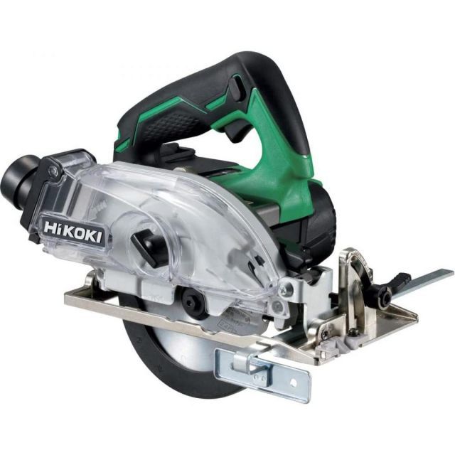 HiKOKI ハイコーキ 旧日立工機 コードレス集じん丸のこ マルチボルトシリーズ ブロワ機構 平行度微調整機構付 C18DYBL LXPK 急速充電器 ケース付