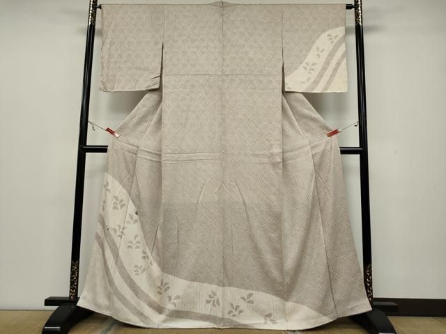 平和屋着物□訪問着 霞文 暈し染め 正絹 逸品 BAAM5726ph