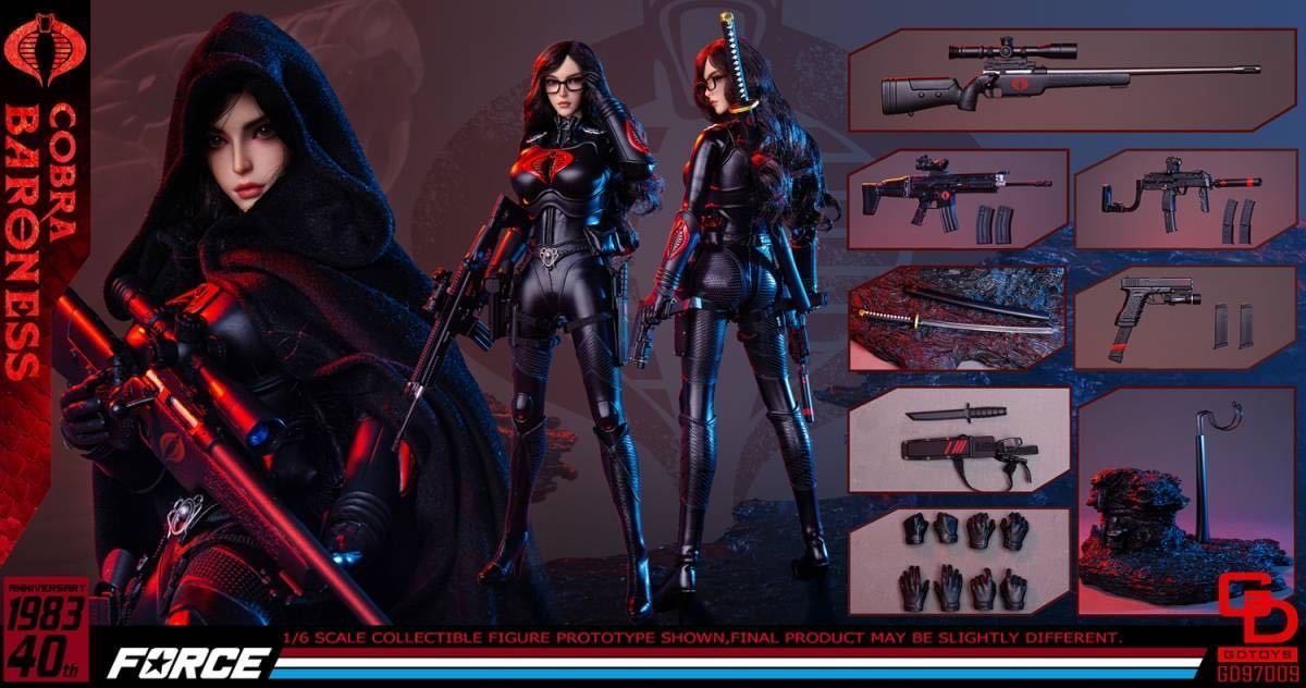 GDTOYS 1/6 Cobra Baroness 未開封新品 GD97009 - メルカリ