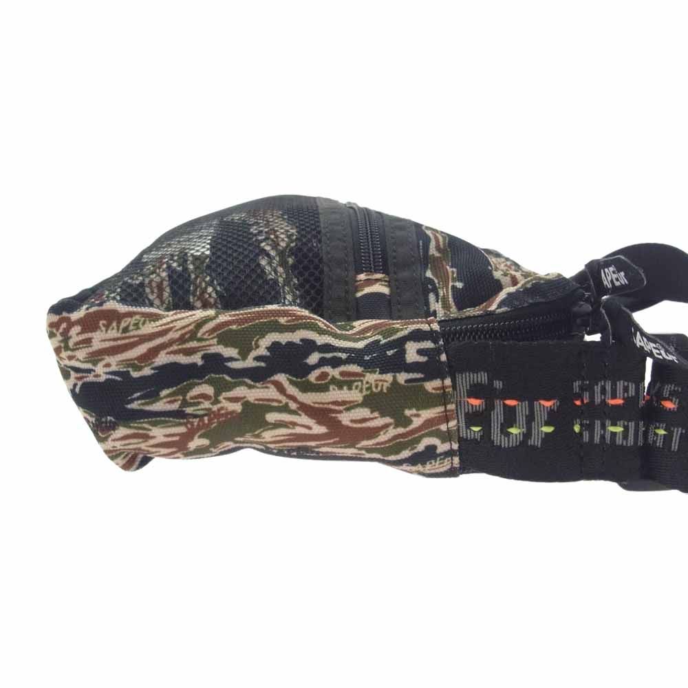 SAPEUR サプール ロゴ カモ 迷彩 ショルダー バッグ マルチ