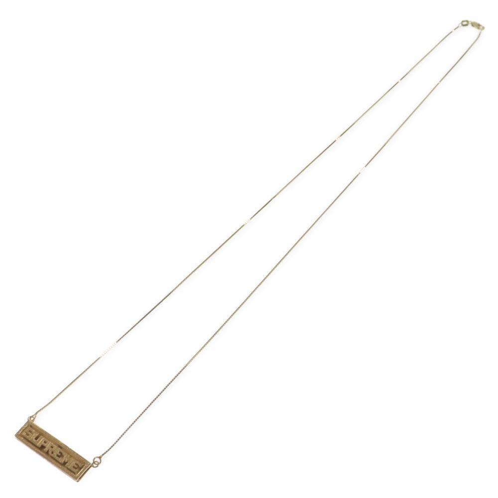 SUPREME 　2020年春夏 Name Plate 14K　ネックレス SUPREME 2020年春夏 Name Plate 14K ネックレス Supreme