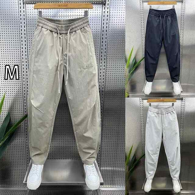 [M]メンズ ファッション 服 用 オシャレ シンプル 大人 かっこいい ストリート 夏コーデ パンツ ズボン 履物  薄手 カジュアル 