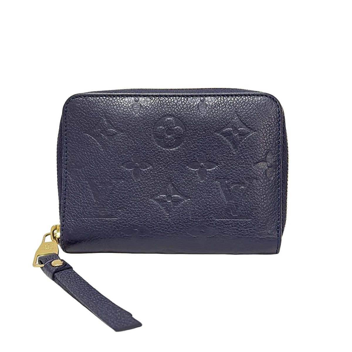 ルイヴィトン二つ折り財布スクレットラウンドジップモノグラムアンプラント