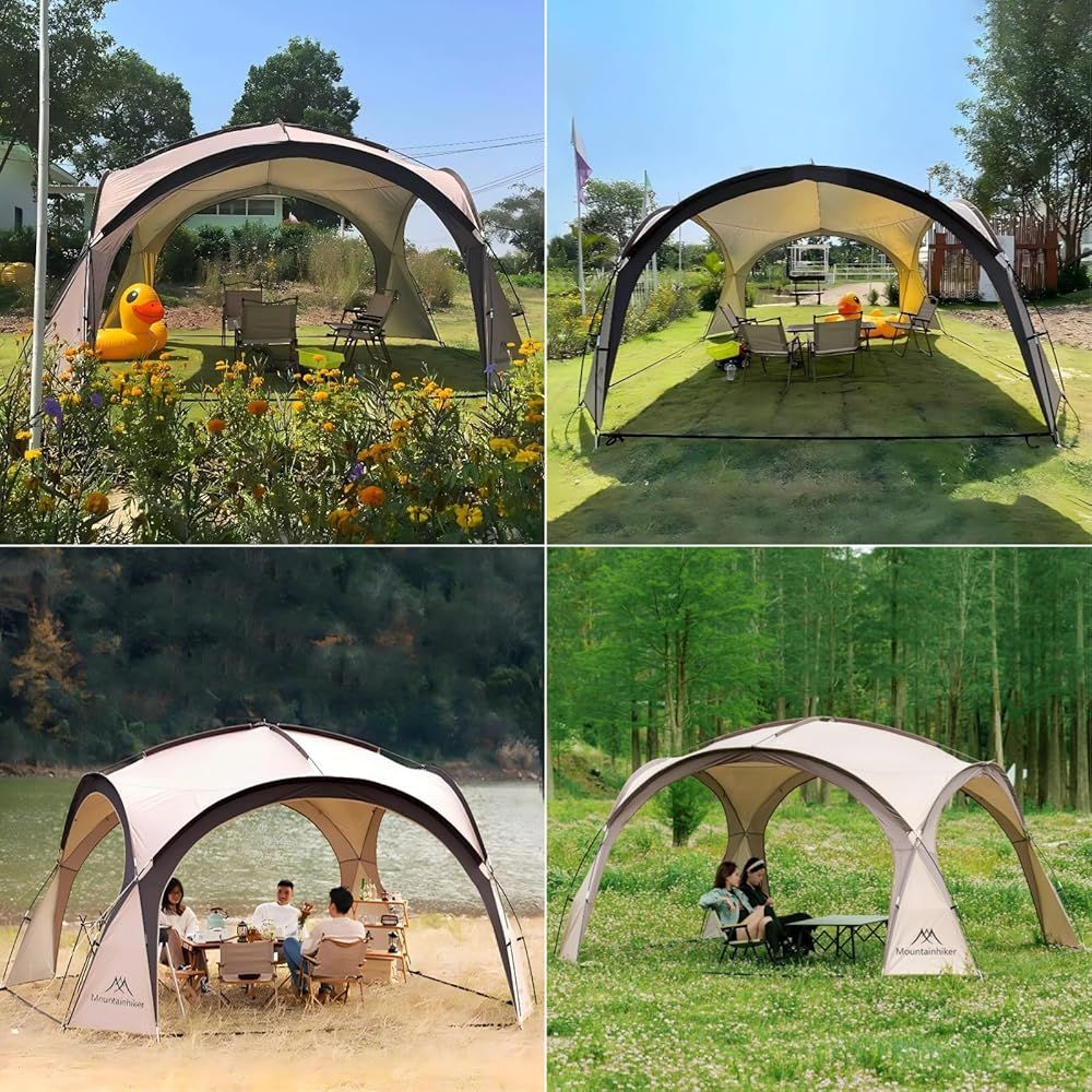 外箱なし・未使用品☆」M MOUNTAINHIKER シェードテント 4mx4mの広い