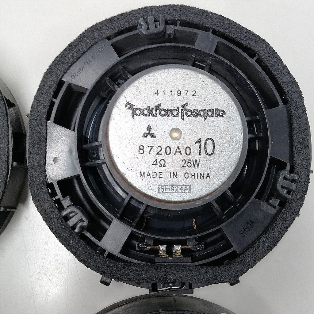 純正ロックフォードスピーカー４本 三菱純正ロックフォード スピーカー4ケセット - メルカリ