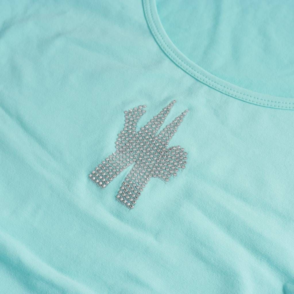 ル*ナ様 モンクレールのTシャツ　ラインストーン 良品】 MONCLER モンクレール レディース ビッグロゴ ライン