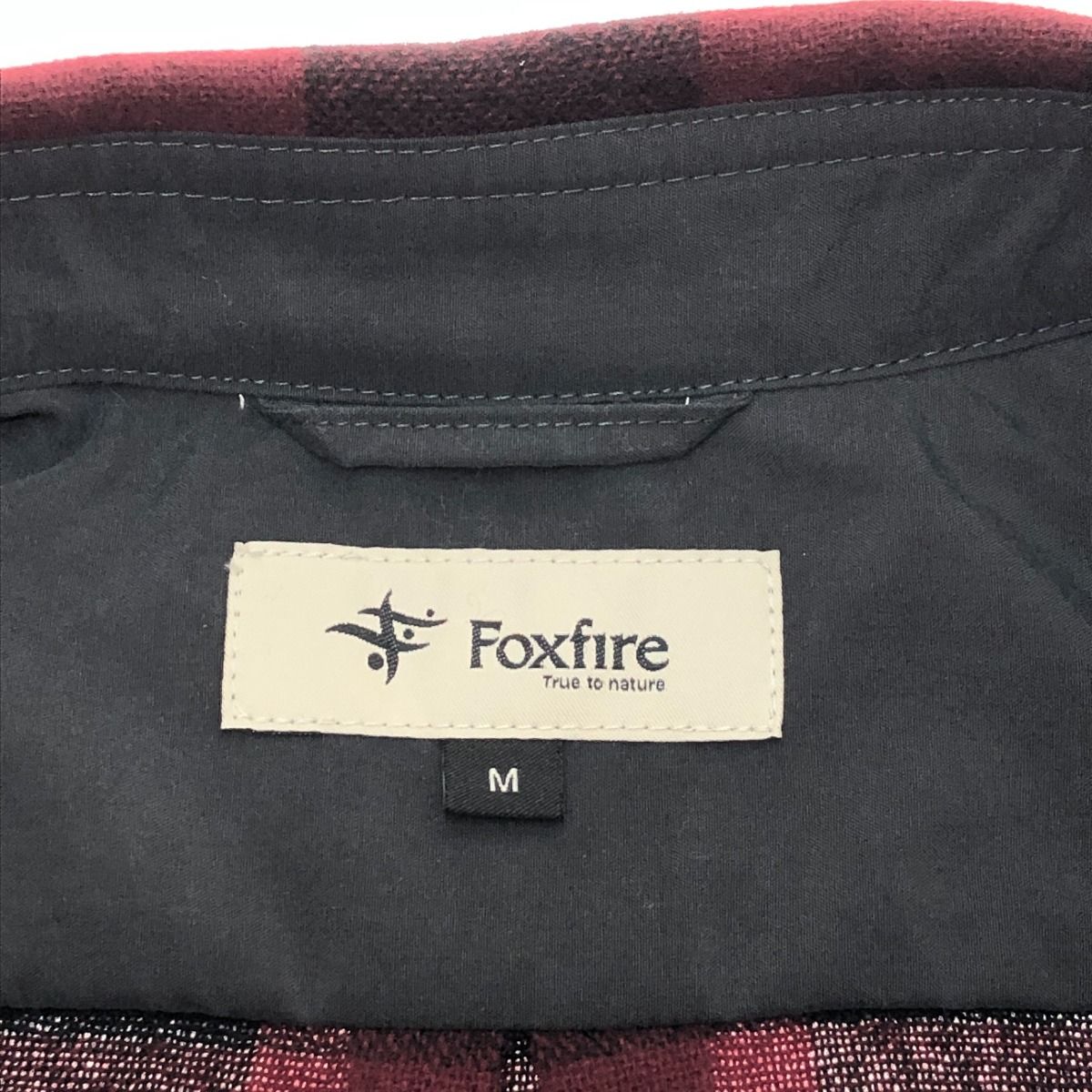 □□Foxfire フォックスファイヤー ネルシャツ Mサイズ バーガンディー