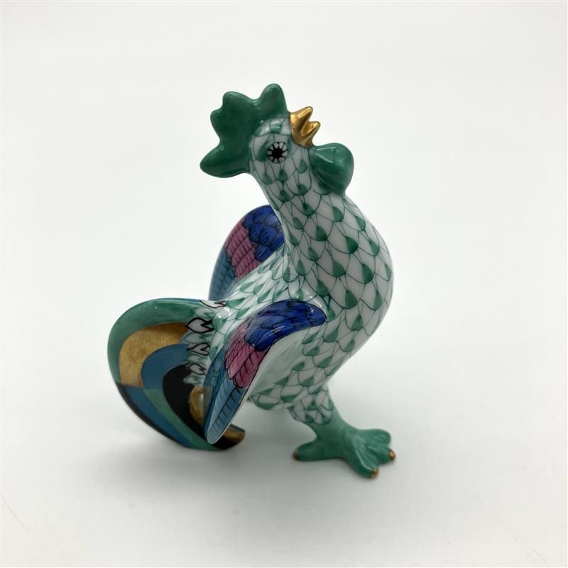 ヘレンド HEREND フィギュリン 干支 酉 オブジェ 置物