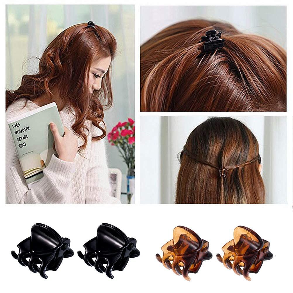 前髪クリップ バンスクリップ シンプルなヘア セット ヘアクリップセット ミニ YFFSFDC
