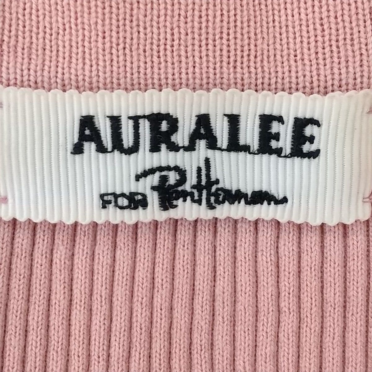 AURALEE(オーラリー) 長袖セーター サイズ0 XS レディース - ライトピンク - メルカリ