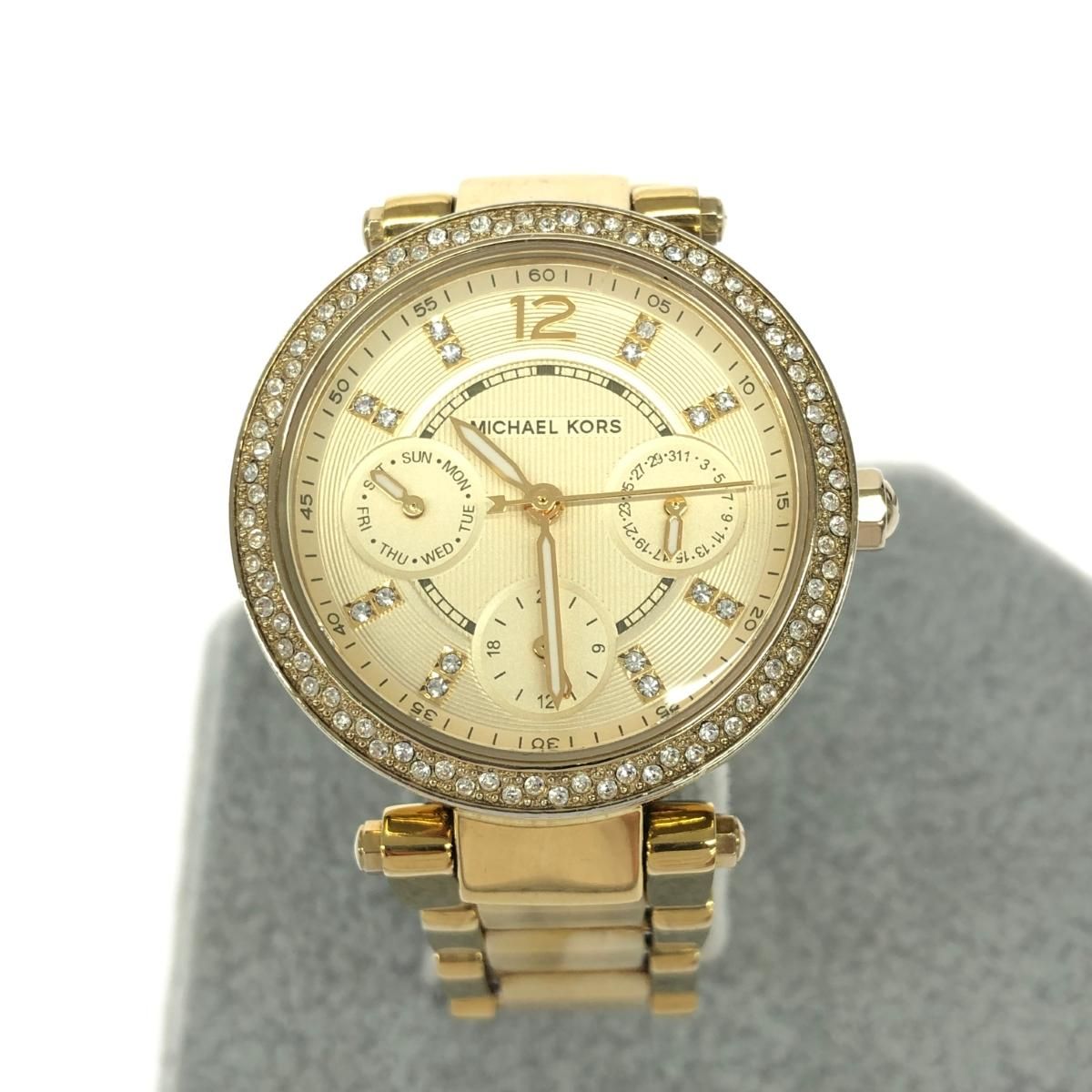 MICHAEL KORS マイケルコース 腕時計 MK5842 ゴールドカラー SS