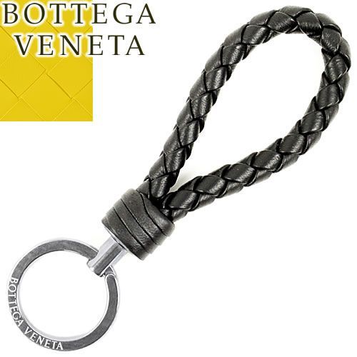 ボッテガヴェネタ BOTTEGA VENETA キーリング キーホルダー イントレチャート メンズ レディース 本革 レザー ブランド プレゼント 黒  ブラック KEYRING 608783 VO0BG メルカリ