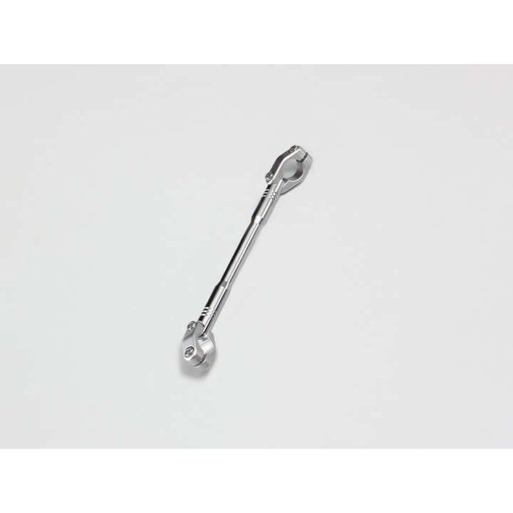 PS250(04-07/MF09)用 ハンドルブレース・スリムSSサイズ(シルバー×メッキ) ｜ハリケーン