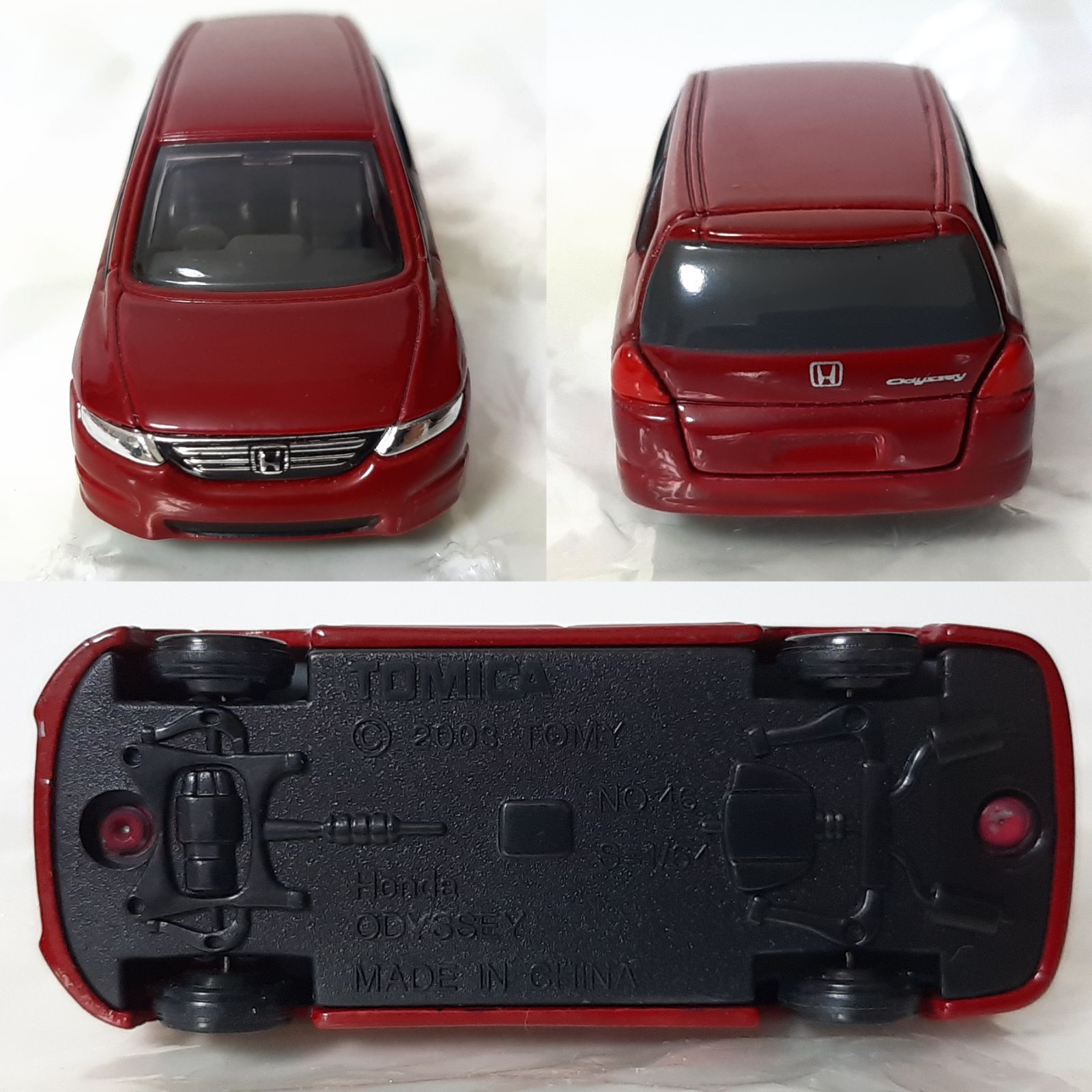 TOMY トミカ ホンダ オデッセイ イオン限定 標識付き 通常 セット