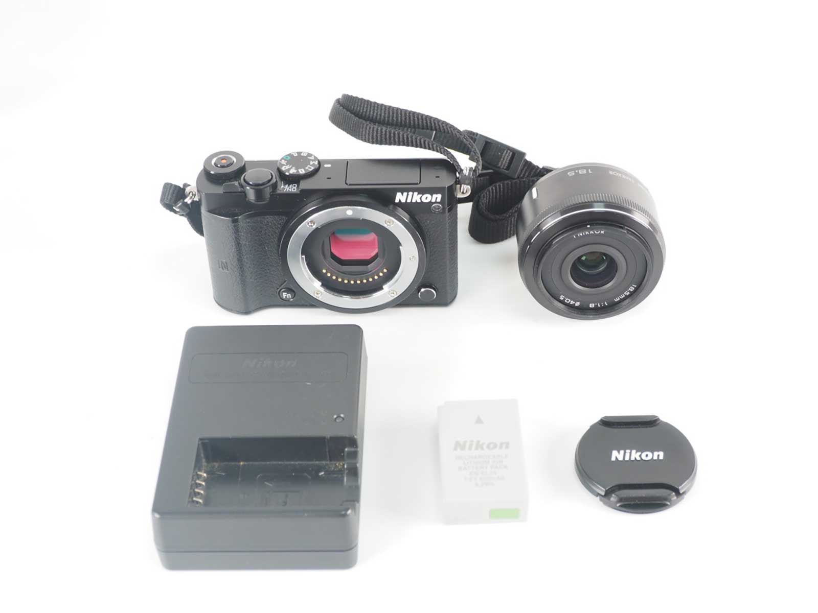ニコン Nikon 1 J 5 Mirrorless Camera Black 18 mm Lens Z 5495 A