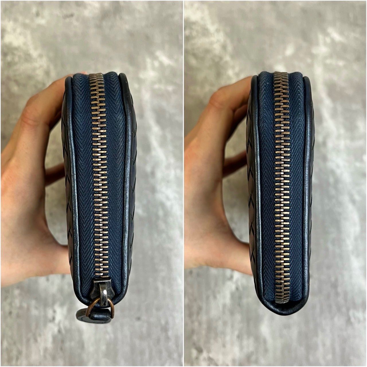 ✨良品✨ BOTTEGA VENETA ボッテガヴェネタ 長財布 ラウンドファスナー  