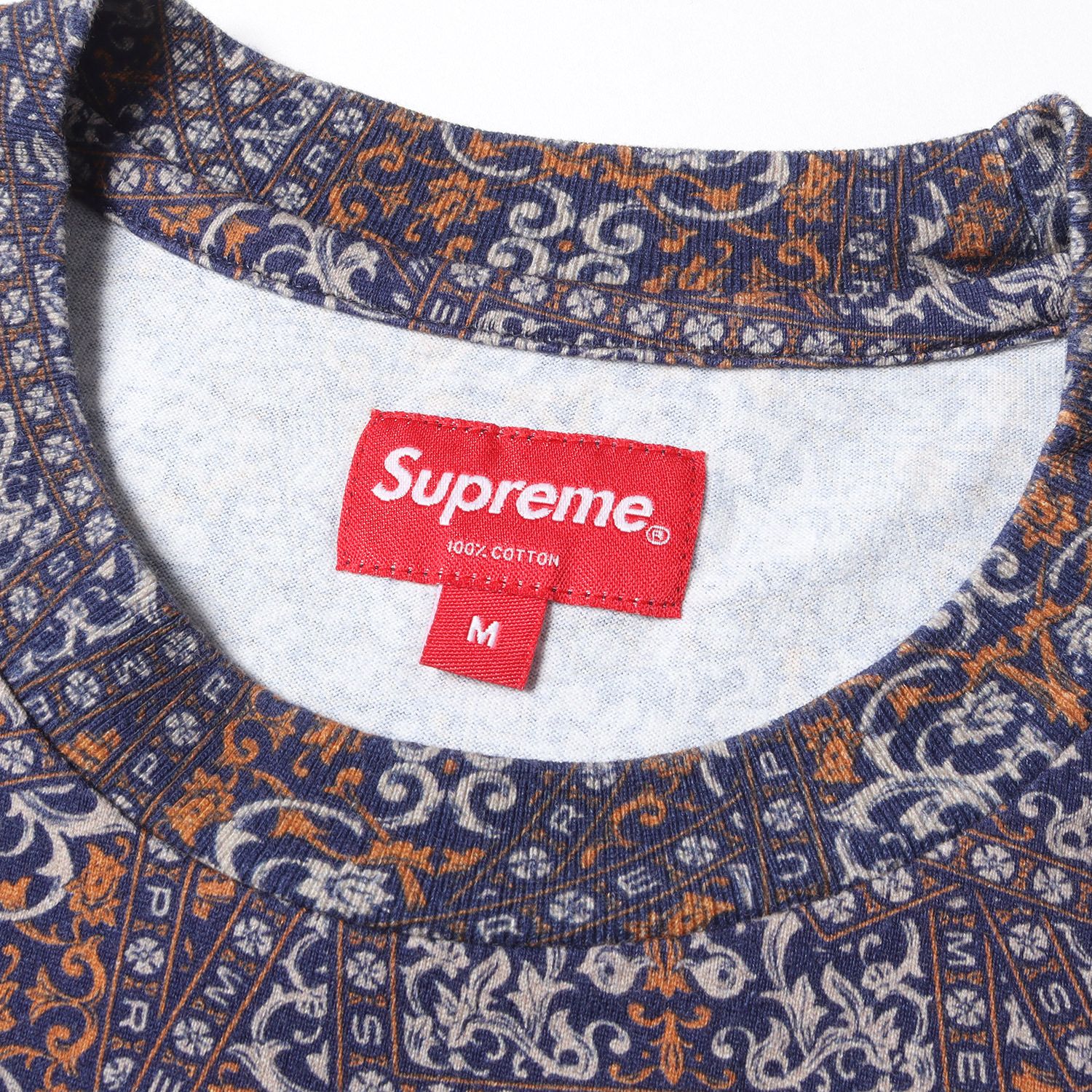 美品 Supreme シュプリーム Tシャツ サイズ:M 21AW フローラルカード 