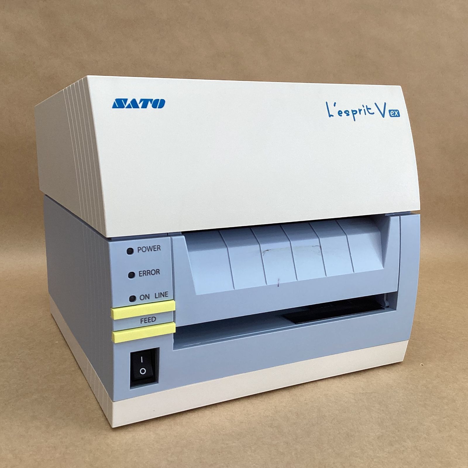 SATO BARCODE PRINTER L esprit レスプリR408v-ex STD レシートプリンター 感熱紙 インクリボン両用タイプ