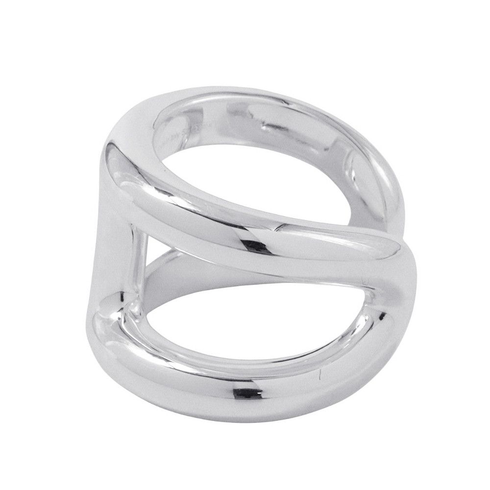 エルメス エシャペ リング シルバー SV925 #52