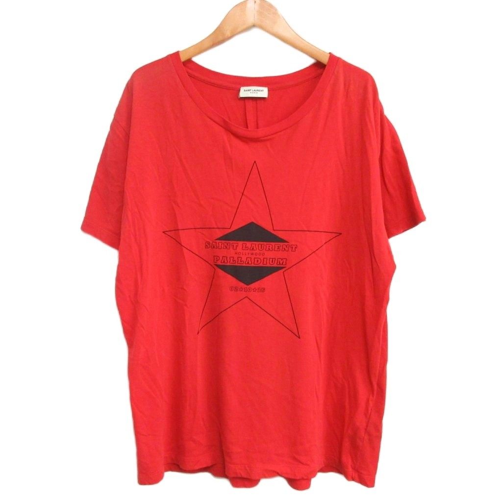 サンローランパリ 16AW PALLADIUM Tシャツ S パラディウム サンローラン パリ SAINT LAURENT PARIS 16AW エディ期