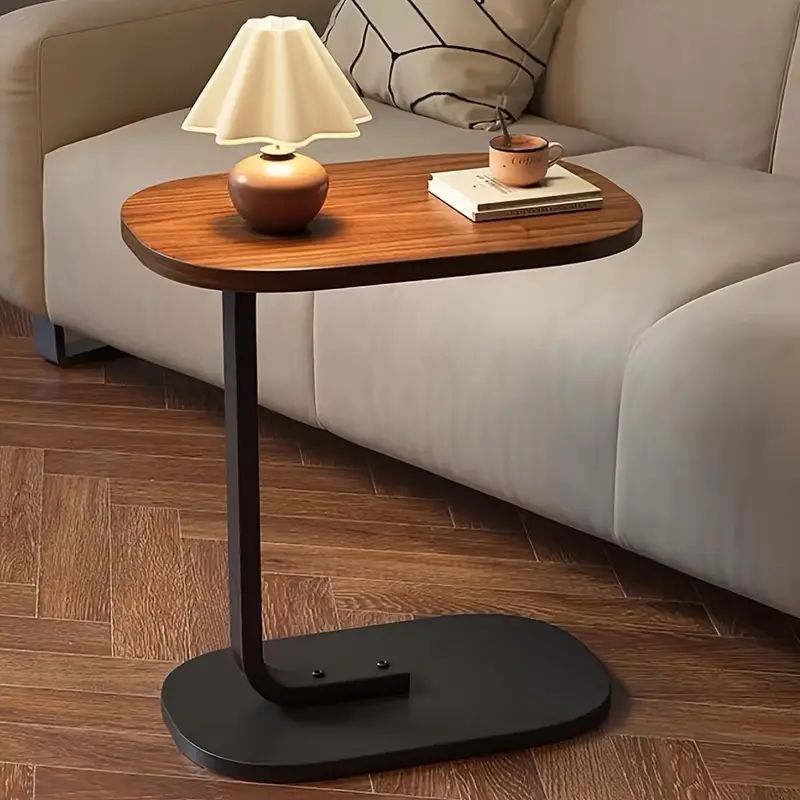 サイドテーブル 胡桃色 ウォールナット おしゃれ カフェ リビング  