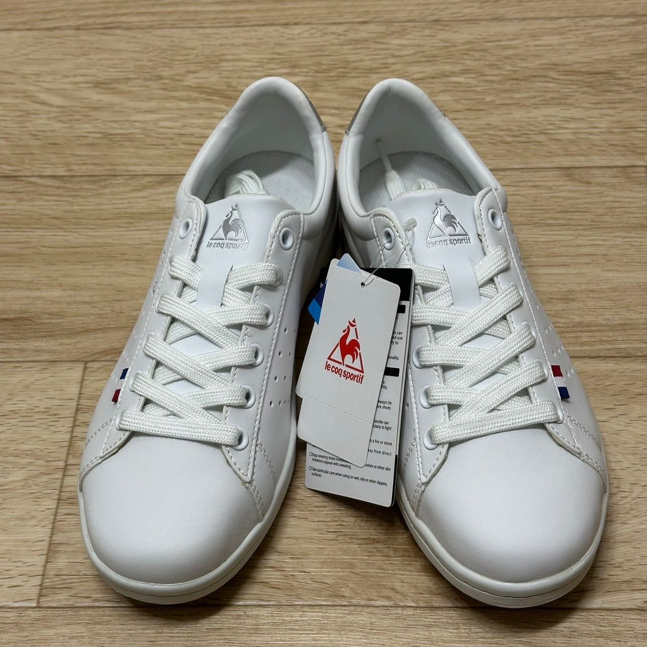 ルコックスポルティフ（lecoqsportif）（レディース）スニーカー スポーツシューズ ラ ローラン SI QL3XJC06WB ルコック　ローランLE 24.5cm　スニーカー