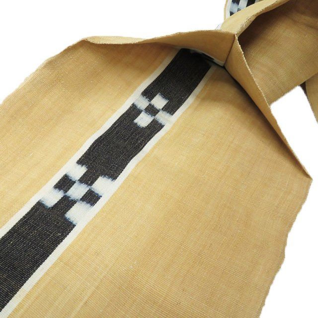 特選 竹富 芭蕉布 夏物 夏帯 名古屋帯 なごや帯 未使用 リサイクル  