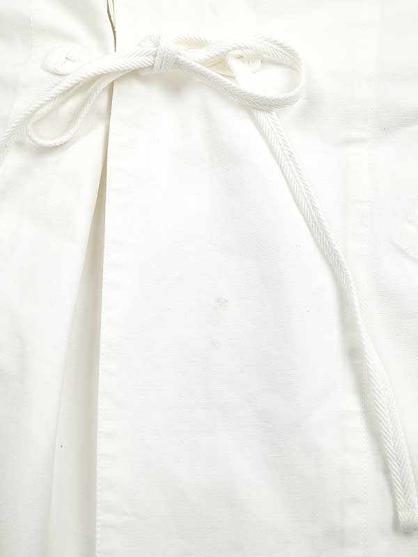 POSTELEGANT ポステレガント 20AW SLUB COTTON POPLIN KNOT SNOW