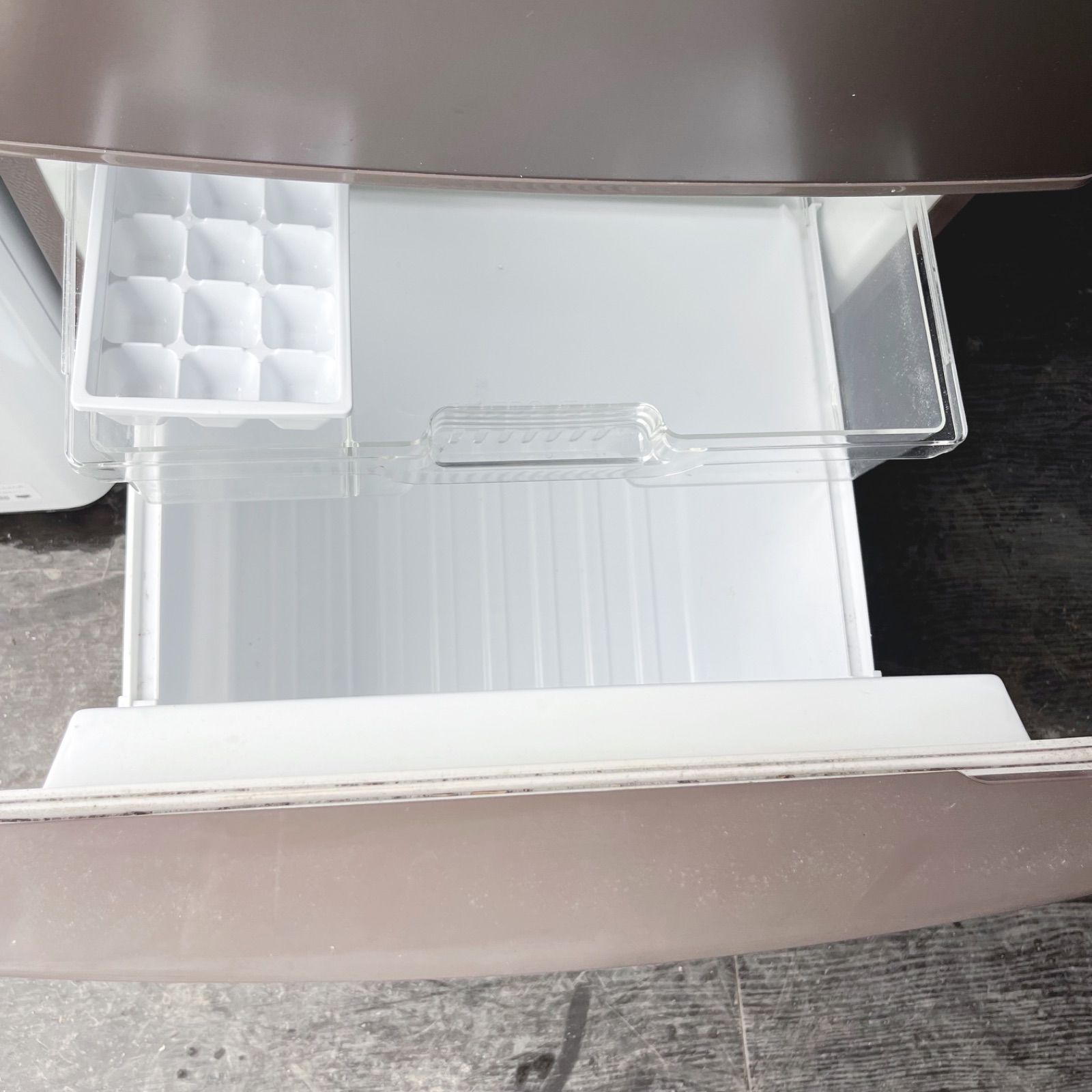 15取付無料！完動品！パナソニックブラウン冷蔵庫2021年製ホワイト洗濯