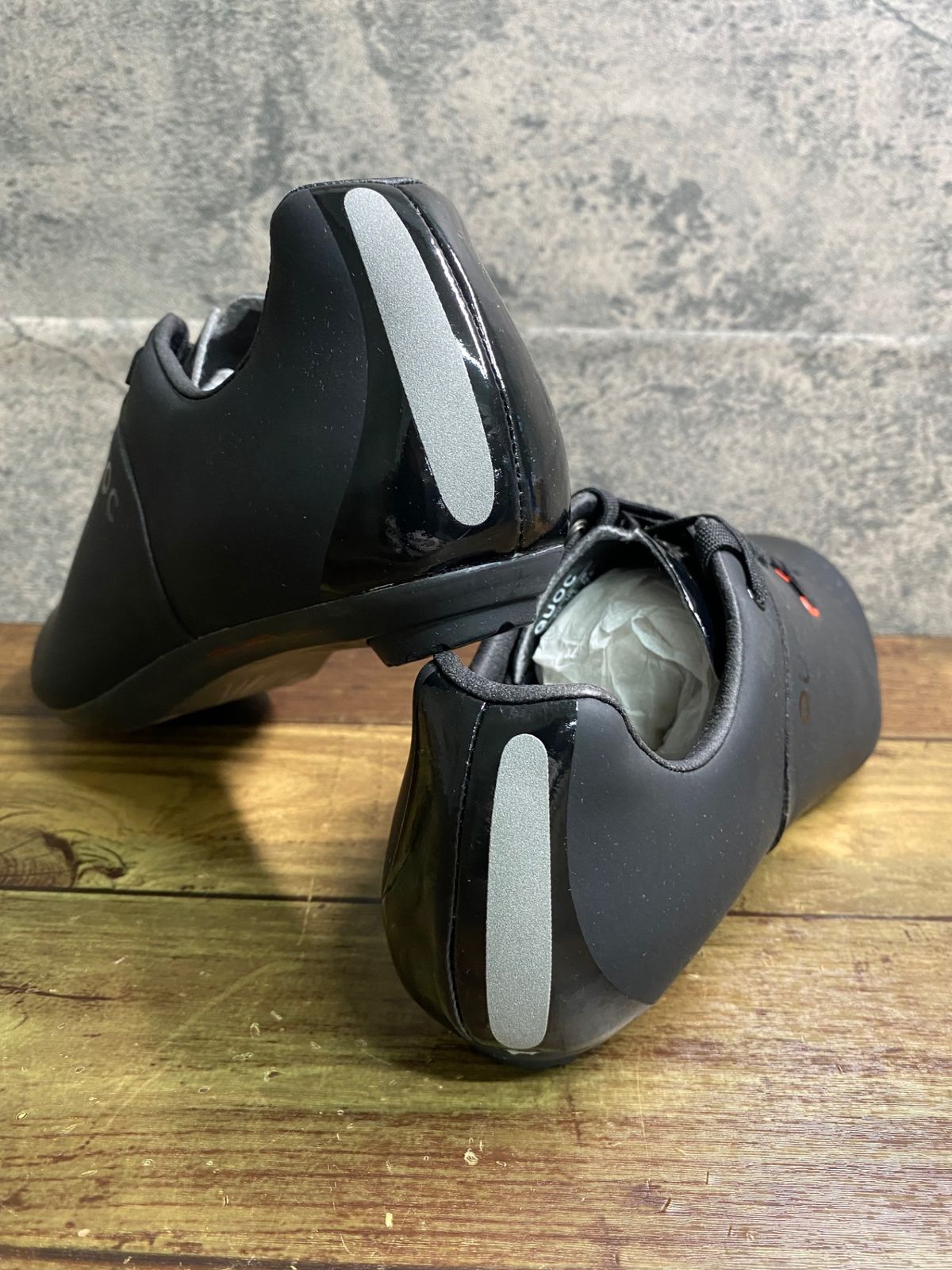自転車 JF629 クオック QUOC NIGHT ビンディングシューズ 黒 EU37.5 3穴
